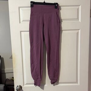 lululemon athletica Mauve Purple Jogger Track Pants